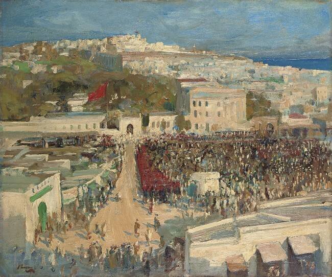 The Moorish Flag John Lavery