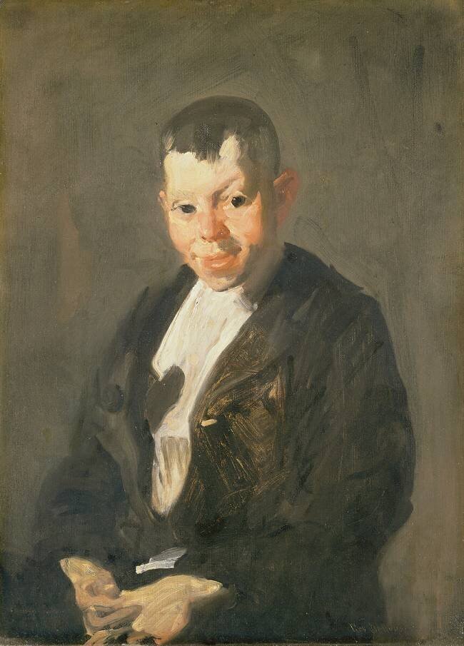 The Newsboy George Wesley Bellows