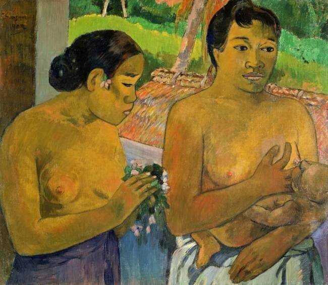 The Offering Paul Gauguin