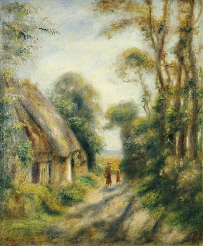 The Outskirts of Berneval Auguste Renoir