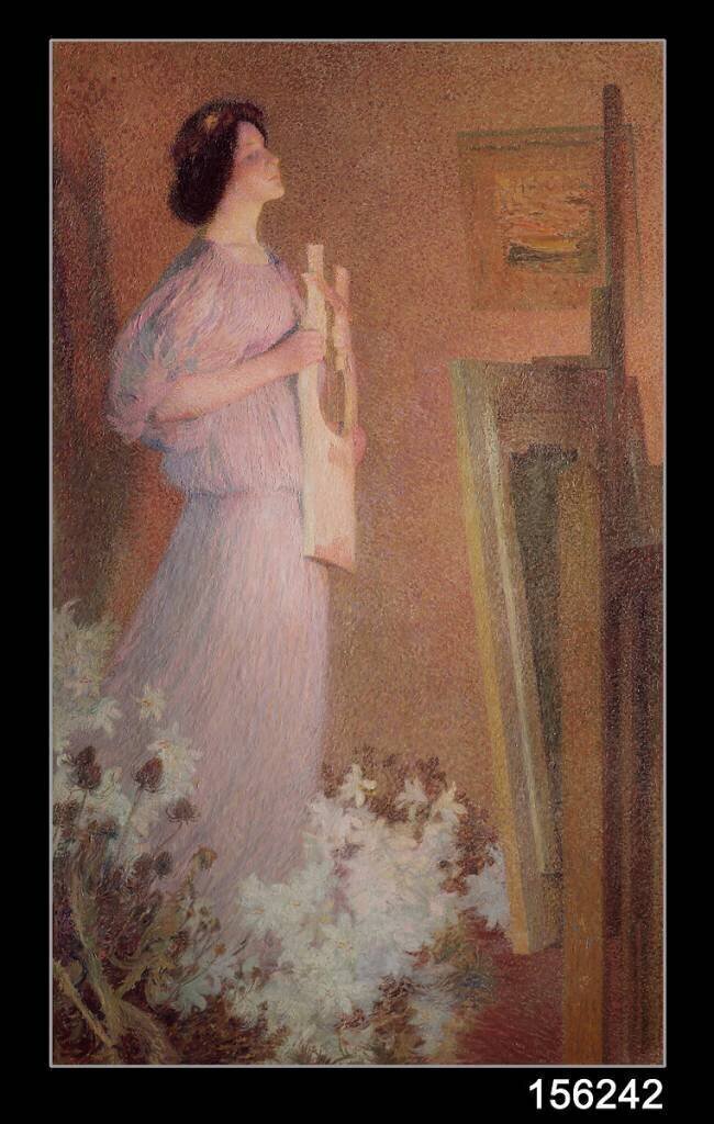 The Painter's Muse Henri Martin