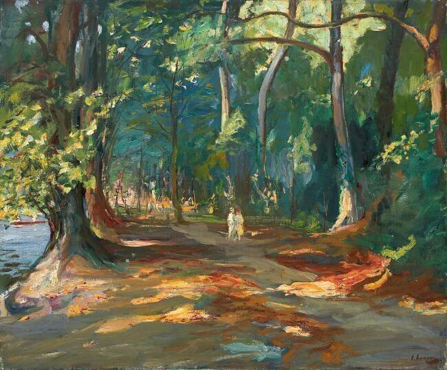 The Path by the River John Lavery