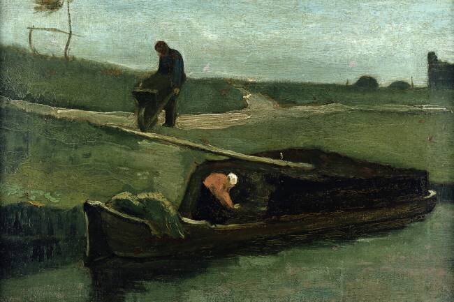 The Peat Boat Vincent van Gogh