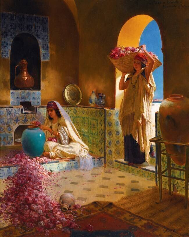 The perfume makers Rudolf Ernst