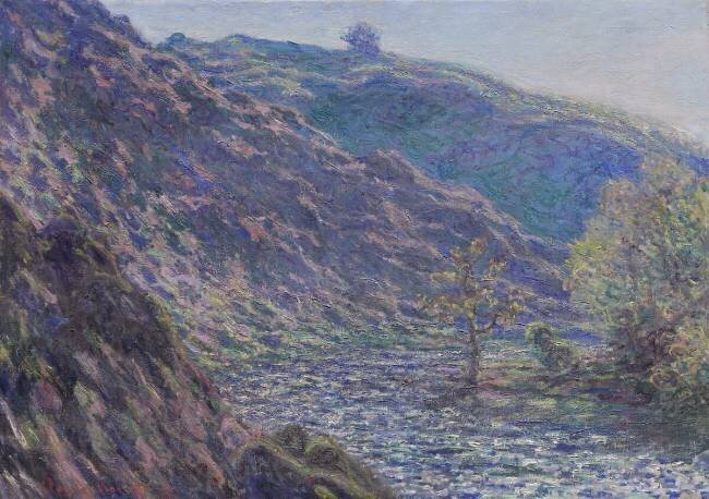 The Petite Creuse River Claude Monet