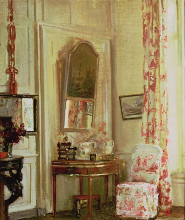 The Pink Room Jacques-Emile Blanche