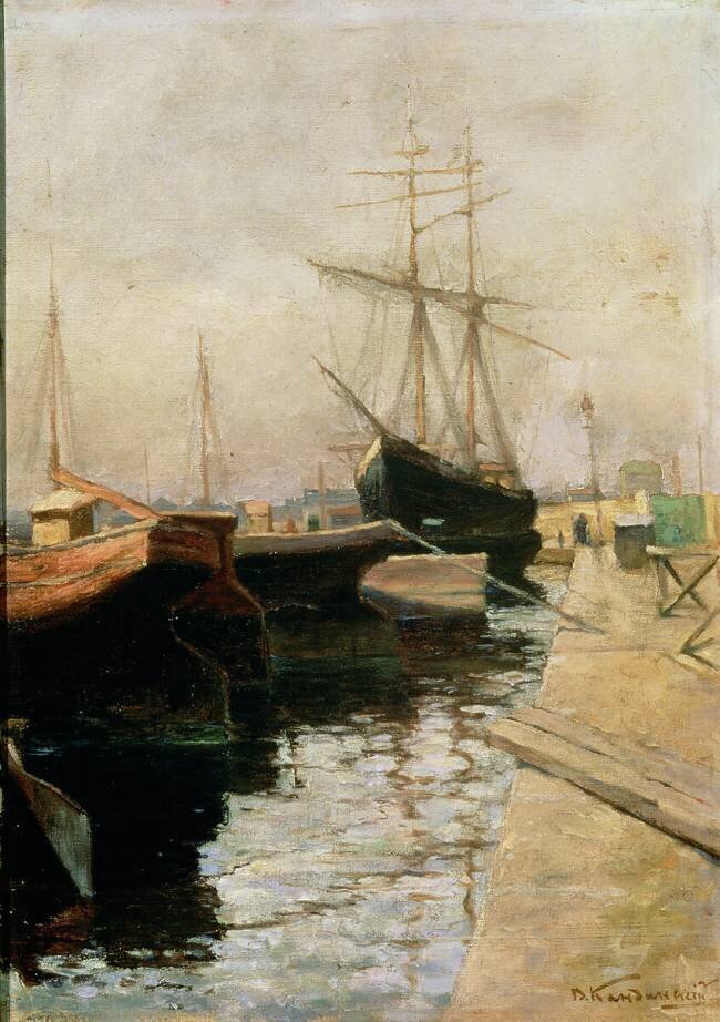 The Port of Odessa Wassily Kandinsky