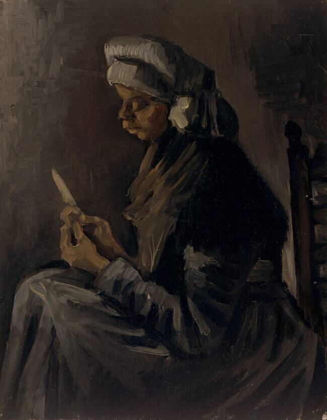 The Potato Peeler Vincent van Gogh