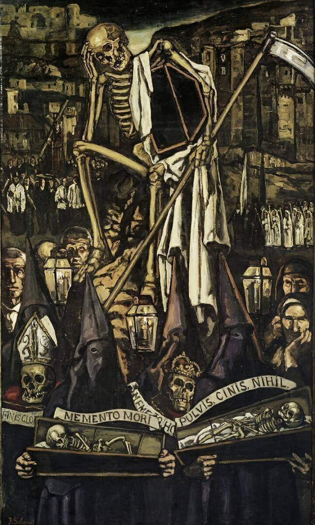 The Procession of Death Jose Gutierrez Solana