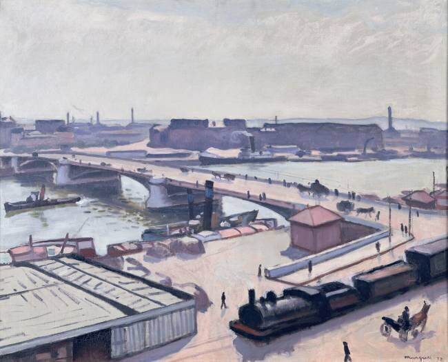 The Quai de Paris in Rouen Albert Marquet