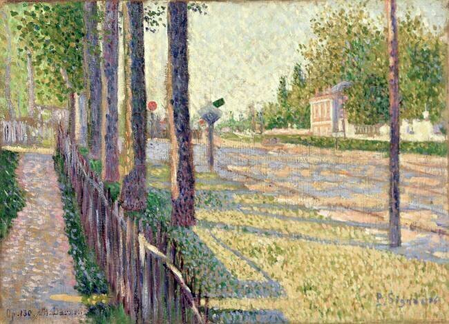 The Railway Junction at Bois-Colombes Paul Signac