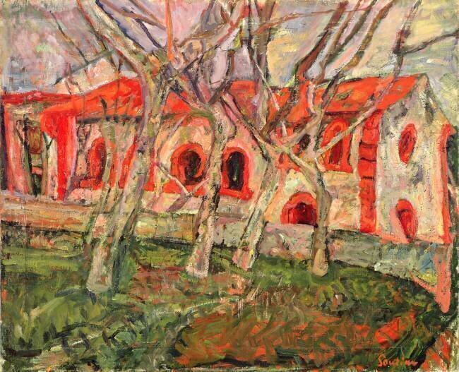 The Red Church Chaïm Soutine