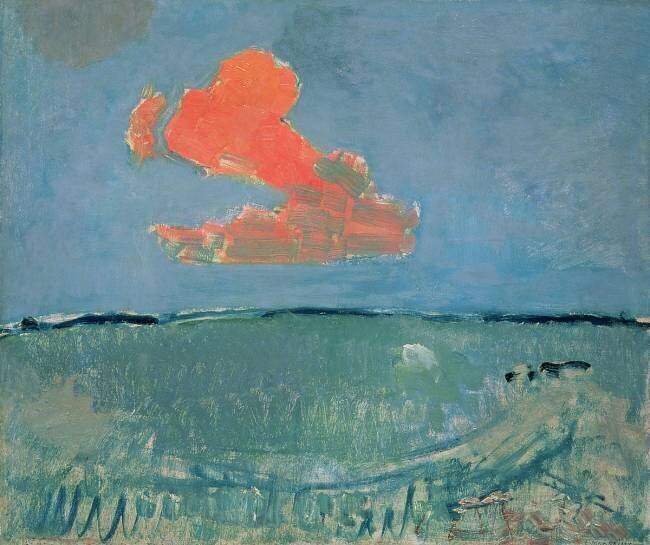 The Red Cloud Piet Mondrian