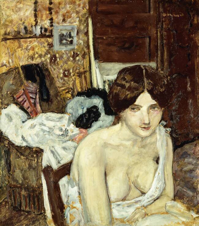 The Resting Model Pierre Bonnard
