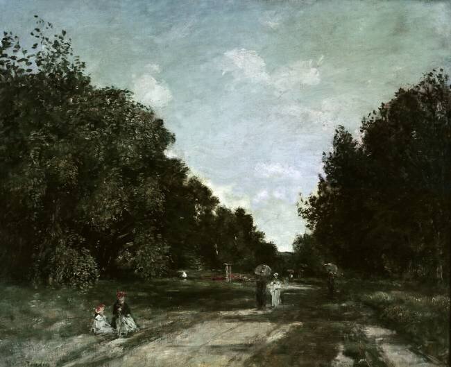 The Road Eugène Boudin