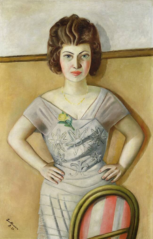 The Romanian Woman Max Beckmann