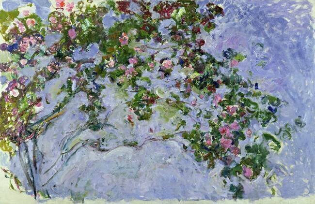 The Roses Claude Monet