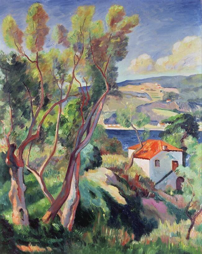 The route to Villefranche Henri-Charles Manguin