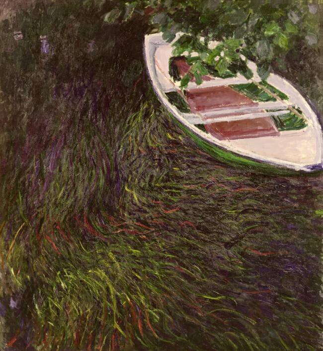 The Rowing Boat Claude Monet