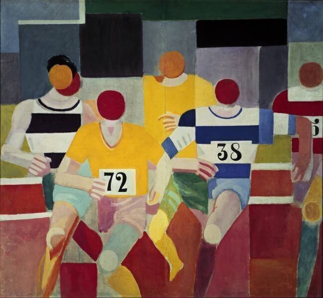 The Runners Robert Delaunay