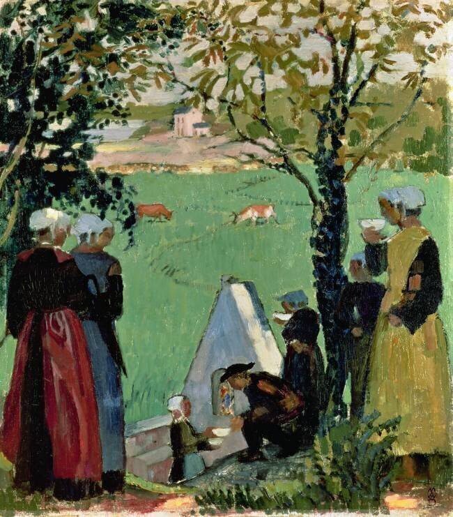 The Sacred Spring in Guidel Maurice Denis