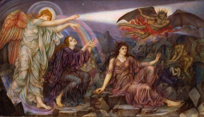 The Searchlight Evelyn de Morgan