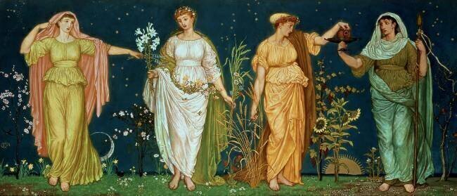 The Seasons Walter Crane
