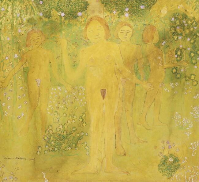 The Secret of Temptation Kazimir Malevitch