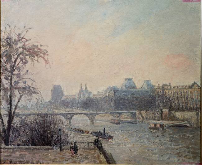 The Seine and the Louvre Camille Pissarro