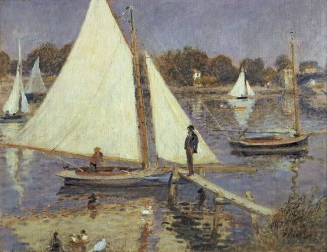 The Seine at Argenteuil Auguste Renoir