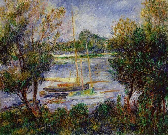The Seine at Argenteuil Auguste Renoir