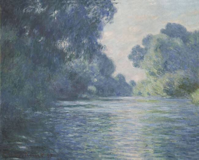 The seine at Giverny Claude Monet