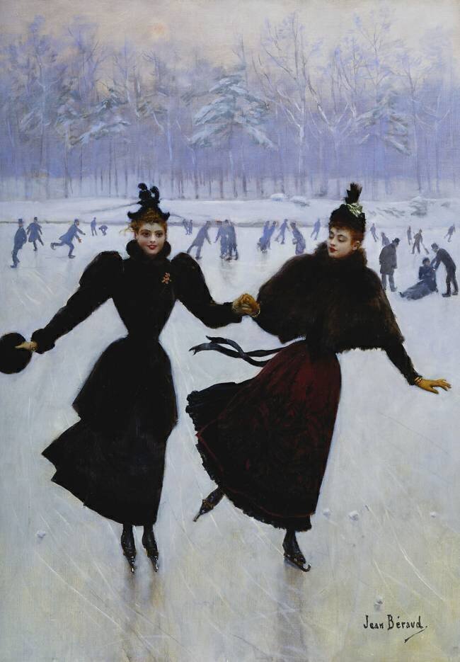 The Skaters Jean Béraud