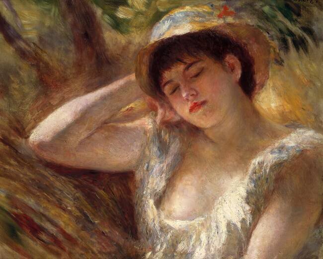 The Sleeper Auguste Renoir