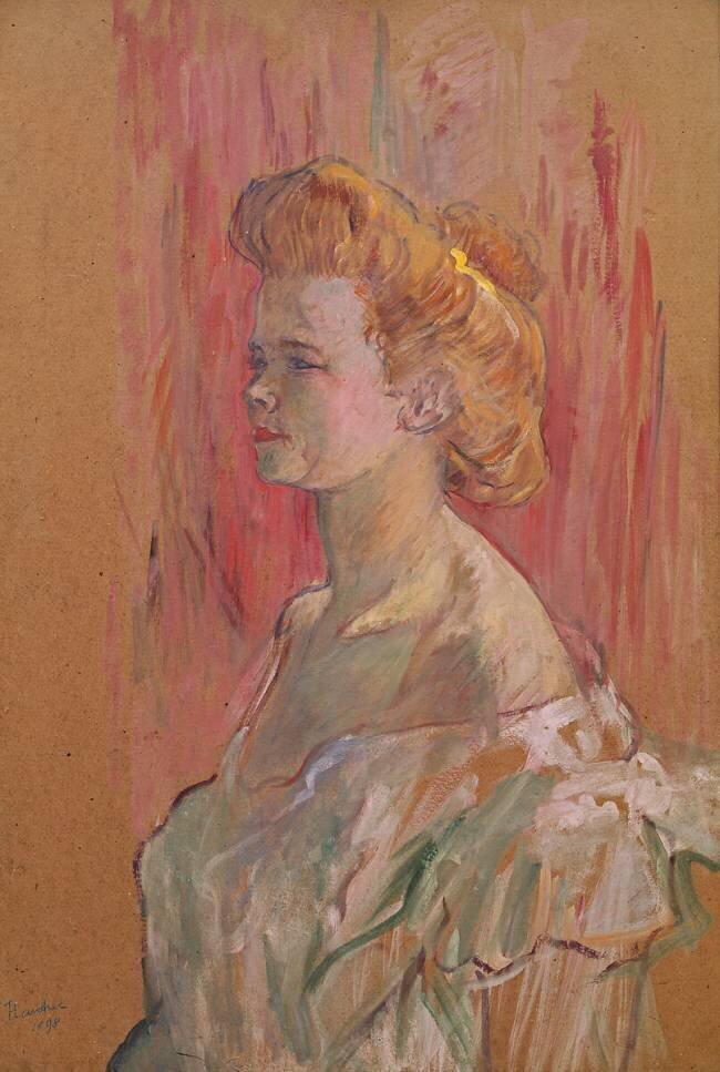 The Sphinx Henri de Toulouse-Lautrec
