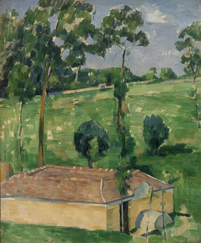 The Spring House Paul Cézanne