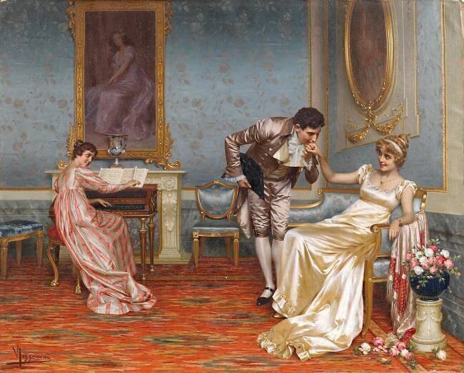 The suitor Vittorio Reggianini