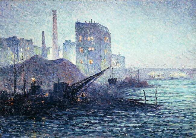 The Thames in London Maximilien Luce