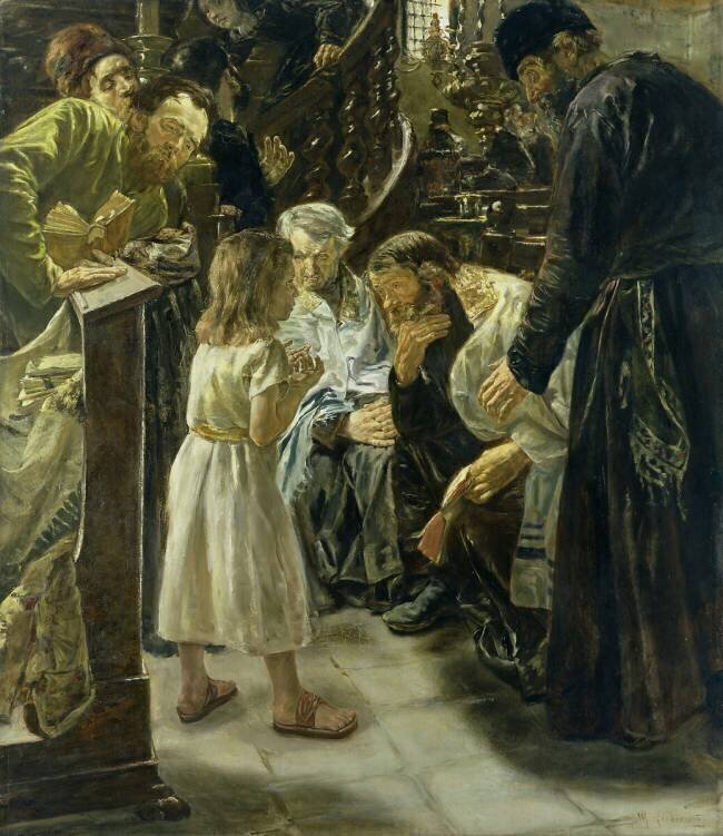 The Twelve-Year-Old Jesus in the Temple Max Liebermann
