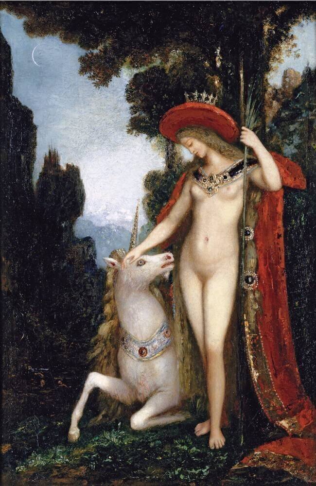 The unicorn Gustave Moreau