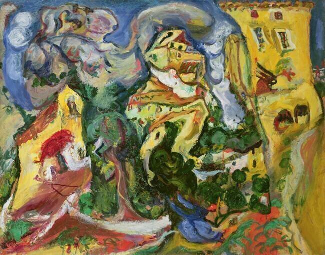 The village Chaïm Soutine