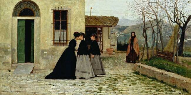 The Visit Silvestro Lega