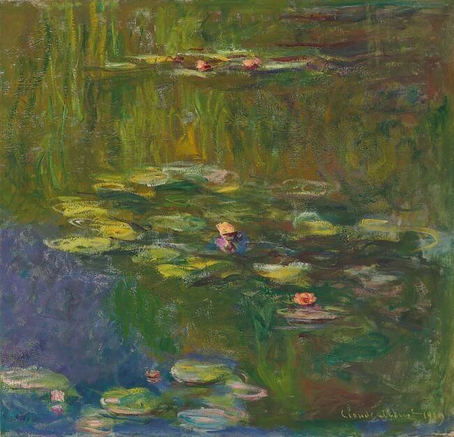 The Water Lily Pond Claude Monet