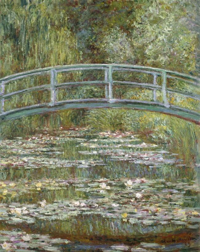 The Water-Lily Pond Claude Monet