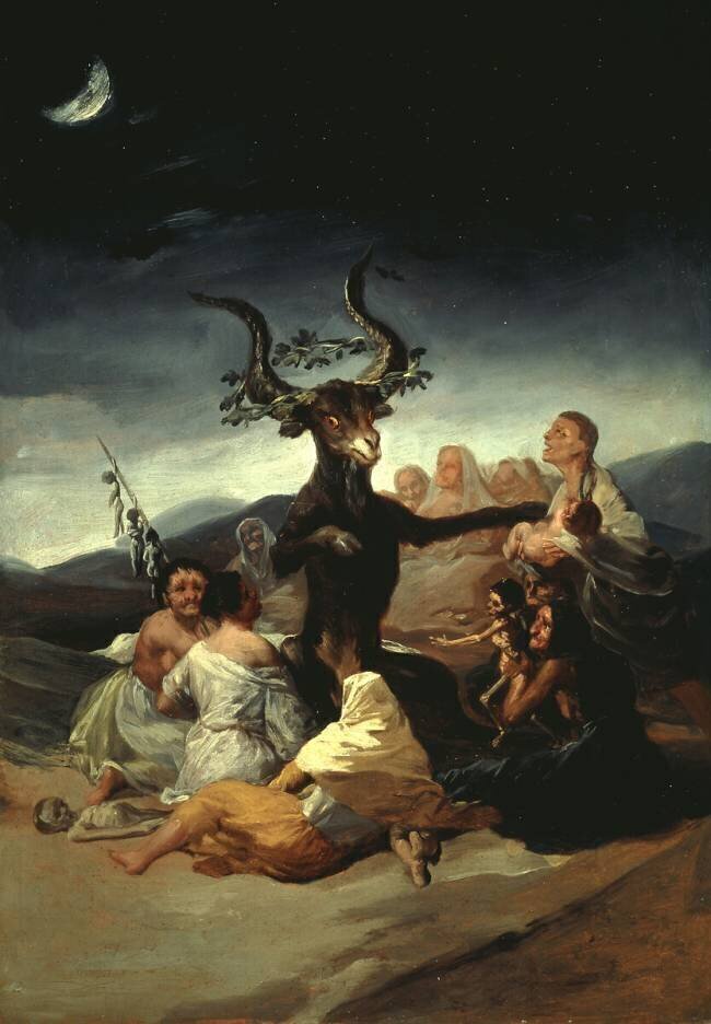 The witches' sabbath Francisco de Goya