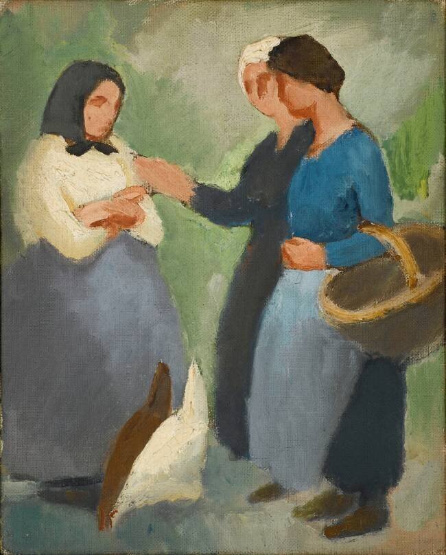 Three peasant women Julio González