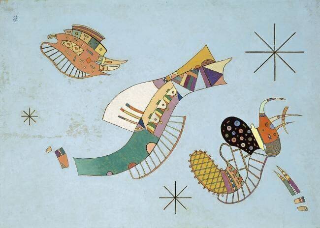 Three Stars Wassily Kandinsky