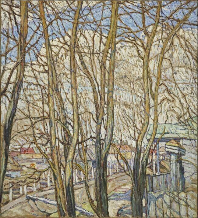 Through the branches Abram Manievitch