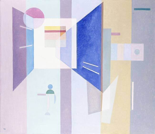 To the Right-To the Left Wassily Kandinsky
