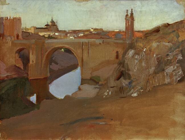 Tolède, pont d’Alcantara Joaquin Sorolla y Bastida